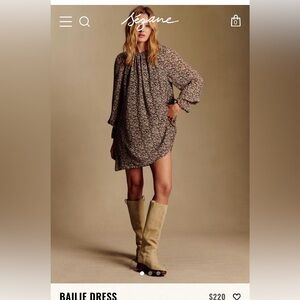 Sezane Bailie Dress in Meadow Print